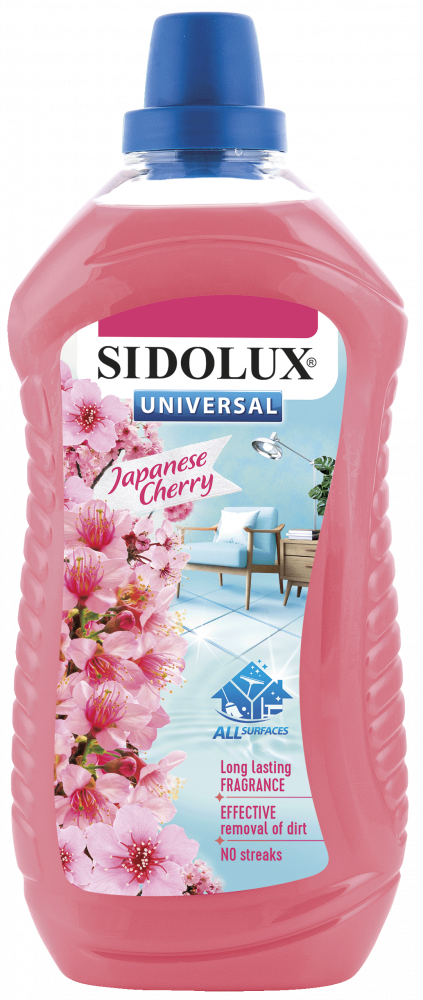 SIDOLUX UNIversal SODA POWER s vůní JAPANESE CHERRY 1000ml