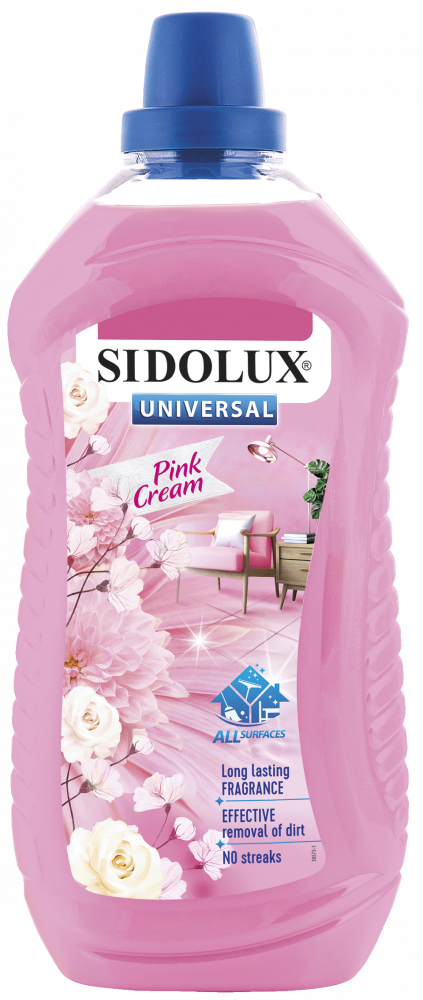 SIDOLUX UNIversal SODA POWER s vůní PINK CREAM, 1000ml